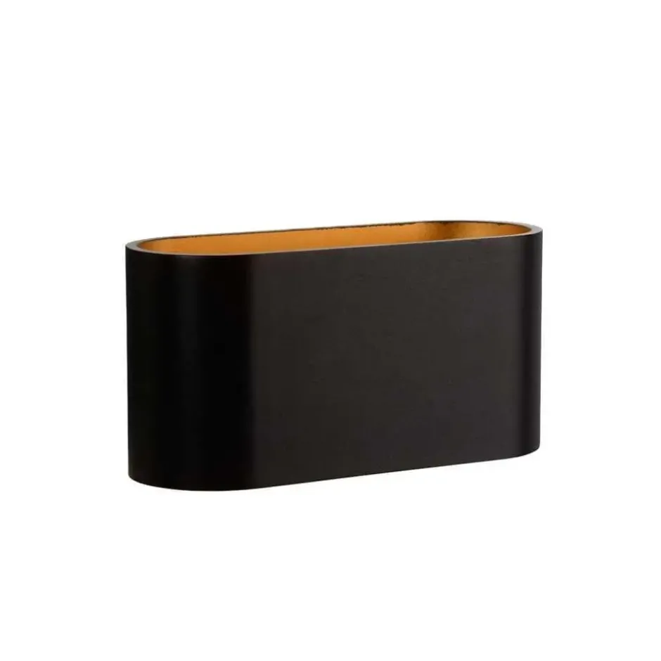 Lucide wandlamp Xera - goud/zwart