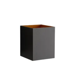 Lucide wandlamp Xera vierkant - zwart