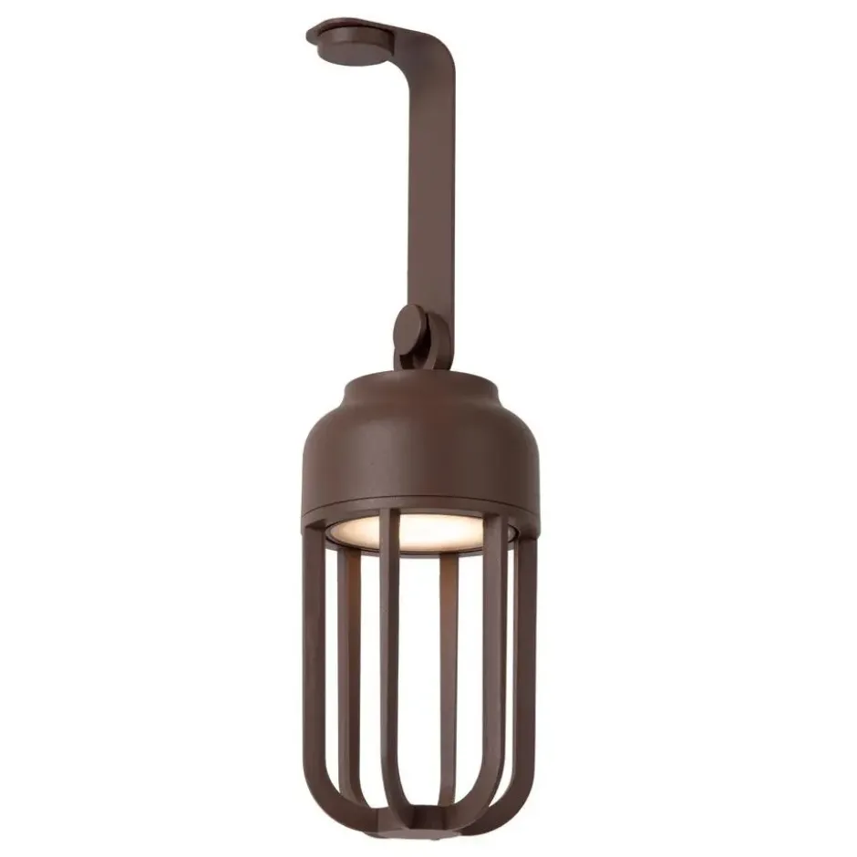 Lucide WELLS Wandlamp - Roest bruin