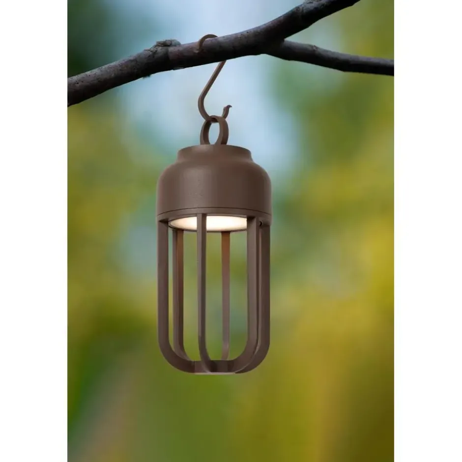 Lucide WELLS Wandlamp - Roest bruin
