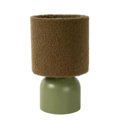 Lucide WOOLLY Tafellamp - Groen