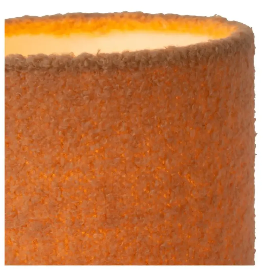Lucide WOOLLY Tafellamp - Okergeel