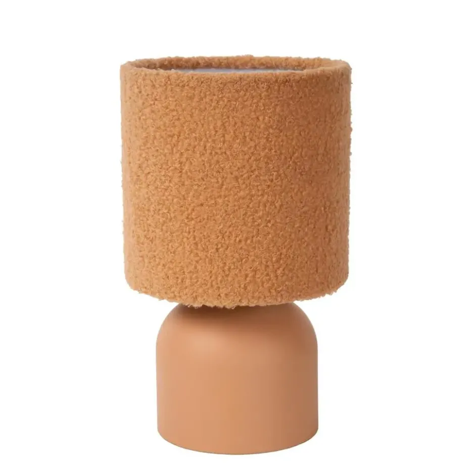 Lucide WOOLLY Tafellamp - Okergeel