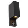 Lucide ZARO Wandspot - Zwart