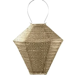 Lumiz Lampion op zonne energie - Solar tuinverlichting - Diamond Set - 3 stuks