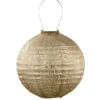 Lumiz Solar Buitenlampion - Bazaar Rond - 30 cm - Goud