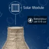 Lumiz Solar Buitenlampion - Occult Bulb - 16 cm - Goud