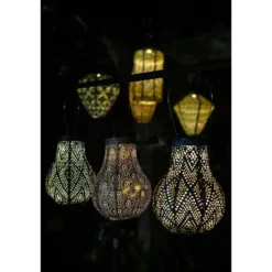 Lumiz Solar Buitenlampion - Occult Bulb - 16 cm - Goud