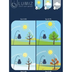 Lumiz Solar Buitenverlichting Gouden Set- 3 stuks
