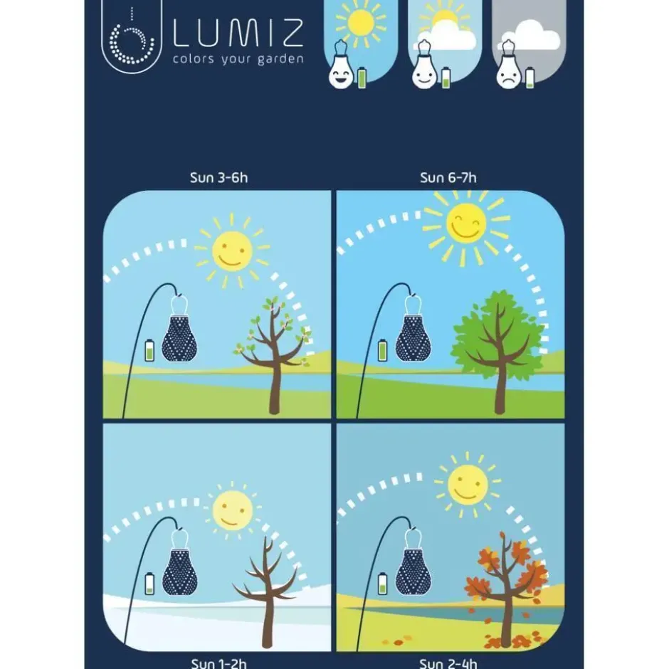 Lumiz Solar Buitenverlichting Gouden Set- 3 stuks