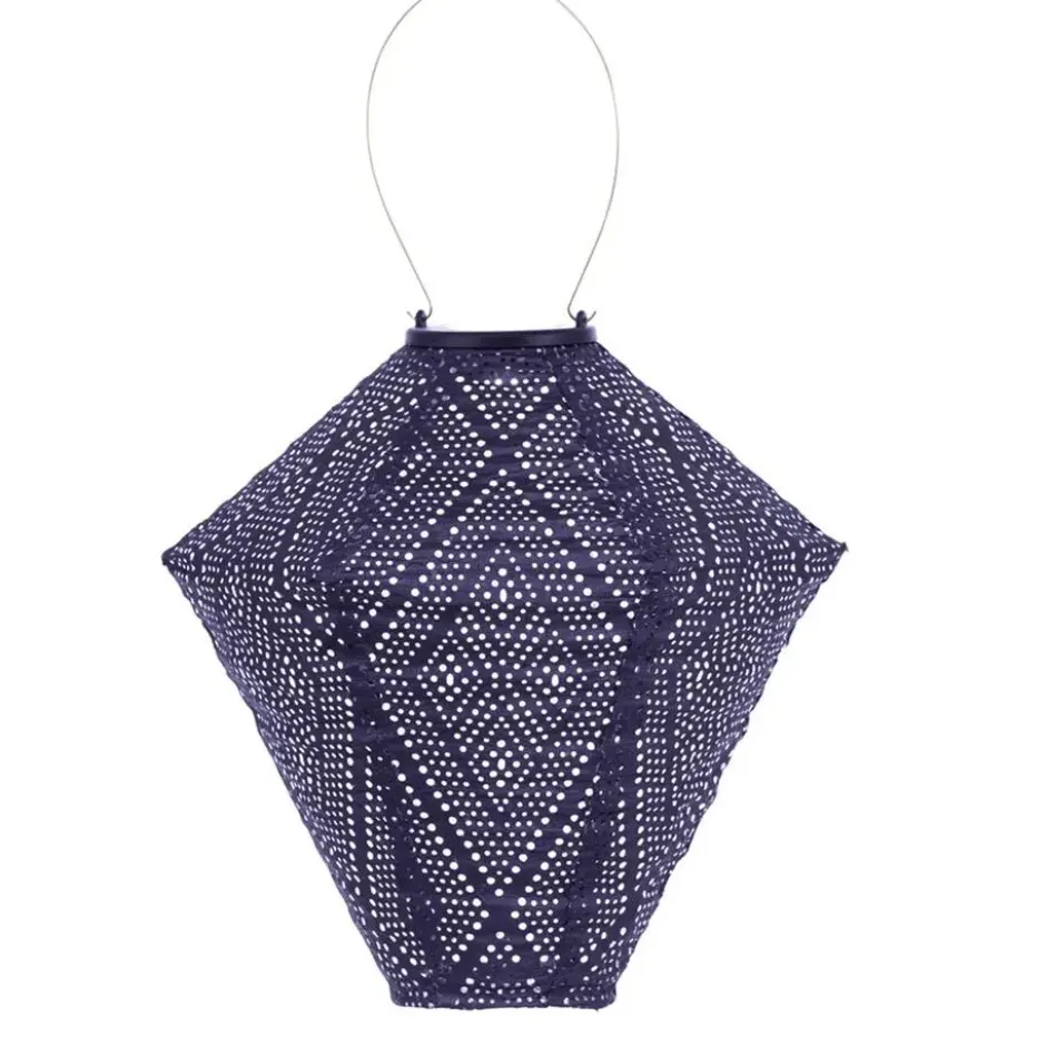 LUMIZ Solar Lampion Ikat Diamond - 28 cm - Future Dusk