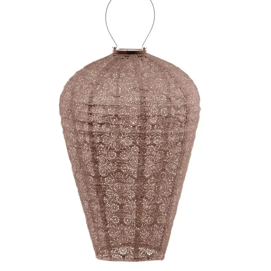 Lumiz solar lampion – ikat jar – 30 cm – gold