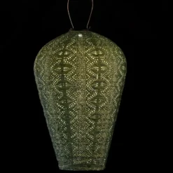 LUMIZ Solar Lampion Lace Balloon - XL - Sage Green