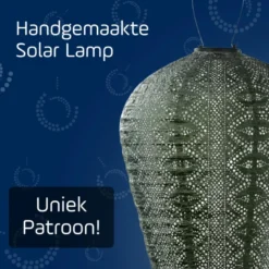 LUMIZ Solar Lampion Lace Balloon - XL - Sage Green