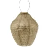 Lumiz solar lampion – mandela jar – 30 cm – plum
