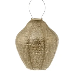 Lumiz solar lampion – mandela jar – 30 cm – plum