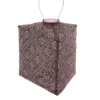 LUMIZ Solar Lampion Topaze Triangle - 28 cm - Plum