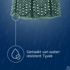 LUMIZ Solar Lampion Verso Lamp - 20 cm - Groen