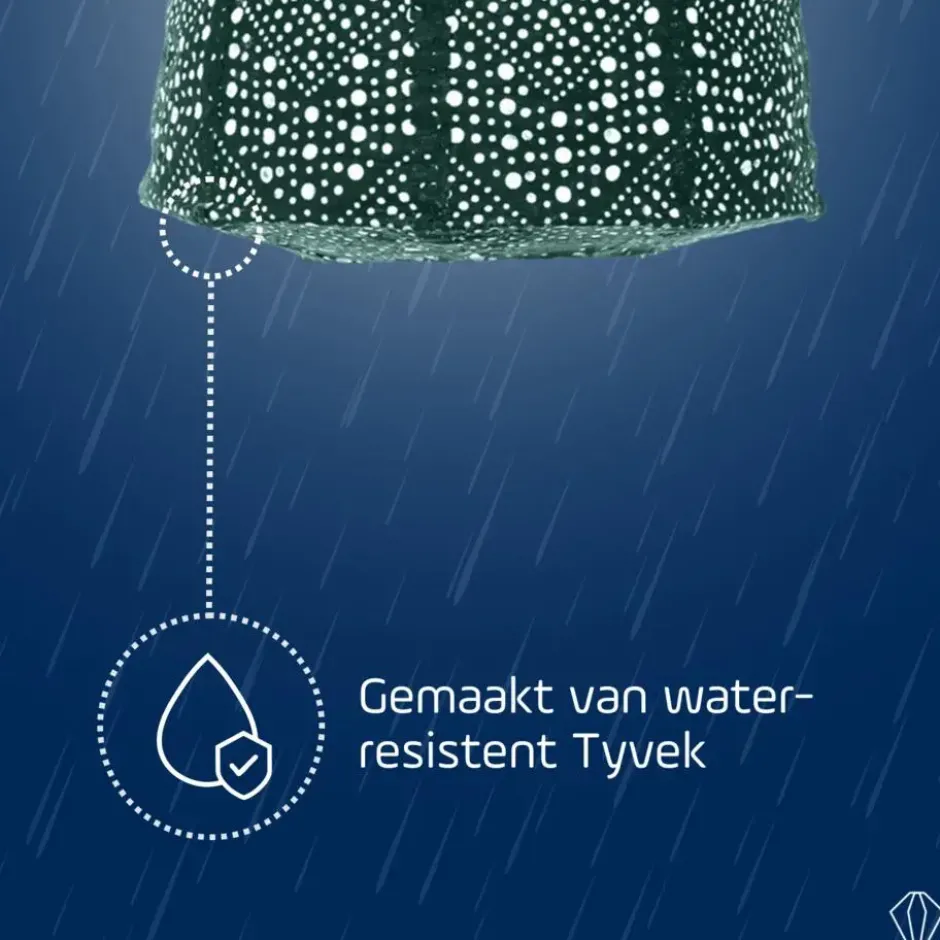 LUMIZ Solar Lampion Verso Lamp - 20 cm - Groen