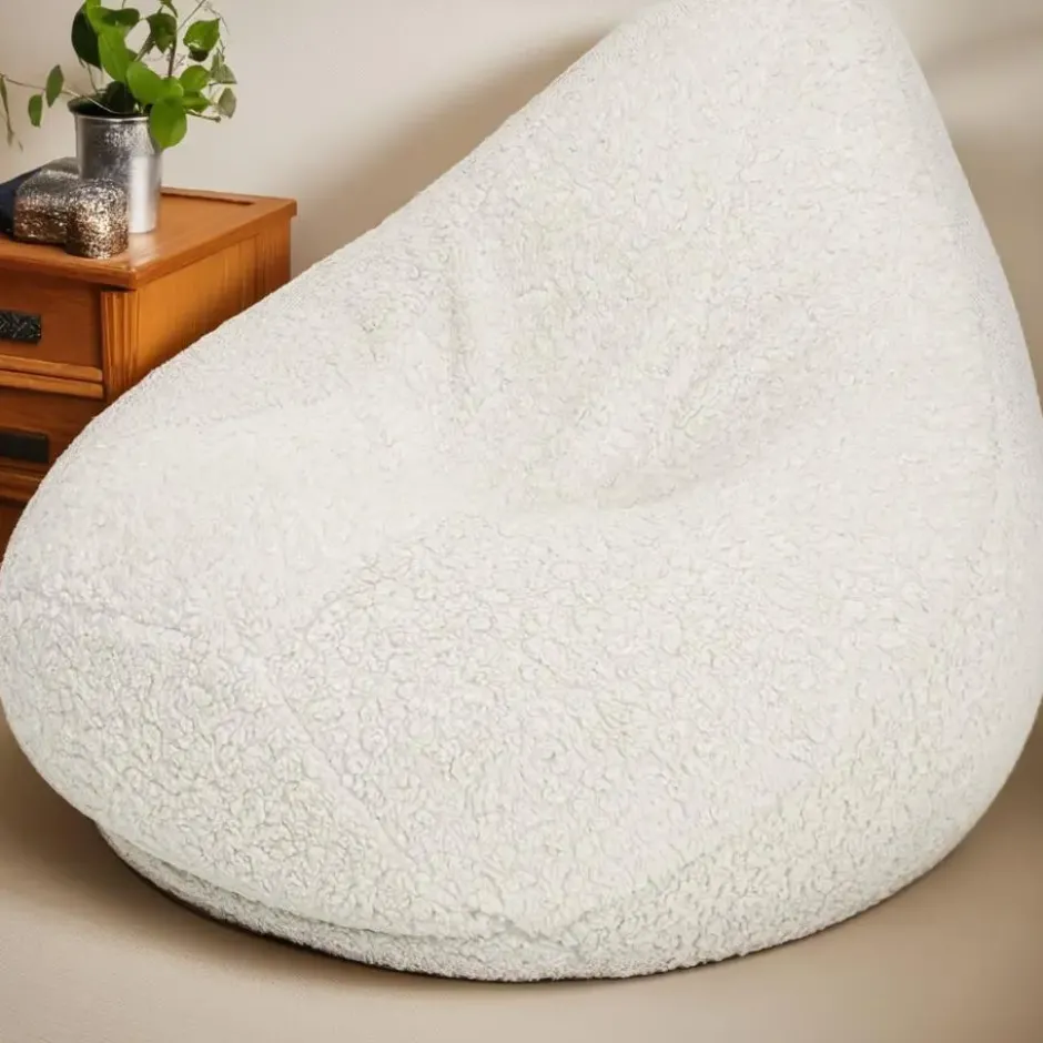 Luxe Teddy Zitzakstoel BobbelHome - Comfortabel voor in huis