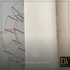 LW Collection Gordijnen Beige 245x290cm Velvet Kant en klaar 1 stuk