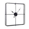 LW Collection Wandklok Harvey Zwart 60cm