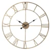 LW Collection Wandklok XL Olivier Goud 80cm