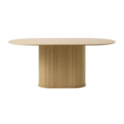 LykkeHome Nita Eettafel naturel ovaal - 180x95x75