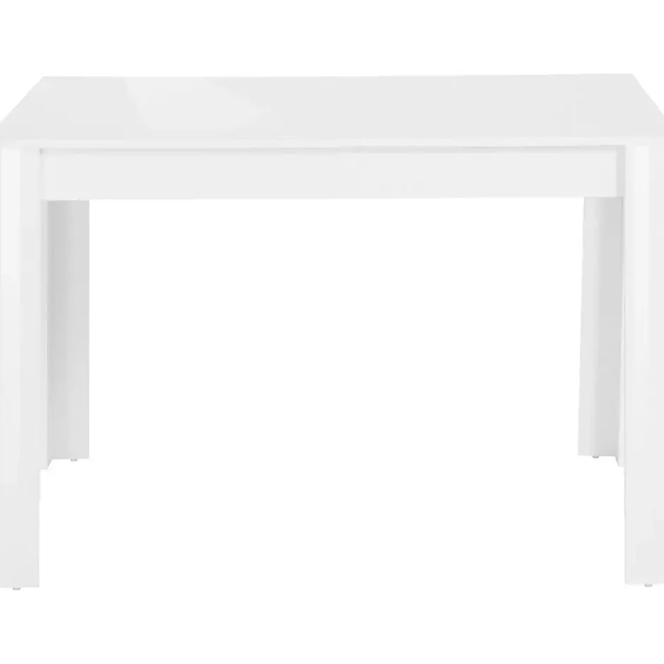 Lynn - Eettafel 120x80 cm 6 personen in wit MDF