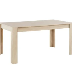 Lynn - Eettafel 160x90 cm voor 8 in eiken MDF