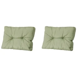 Madison - Florance Rugkussen Panama sage - Ca. 43x60 cm - Set van 2