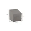 Madison - Hoes voor Loungesets - 75 x 78 x 90 - Grijs