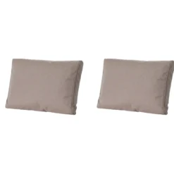 Madison - Lounge Profi-Line Manchester taupe - Ca. 43x73 cm - Set van 2