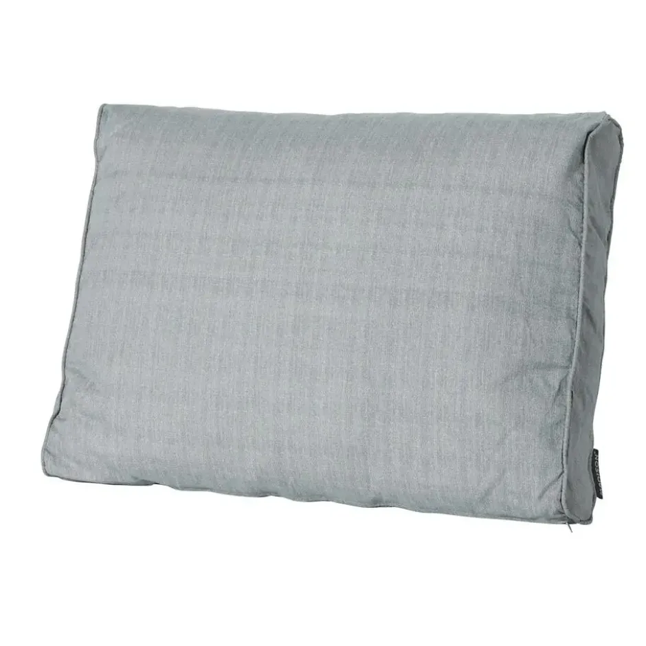 Madison - Lounge Rugkussen Basic grey - Ca. 40x60 cm - Set van 2