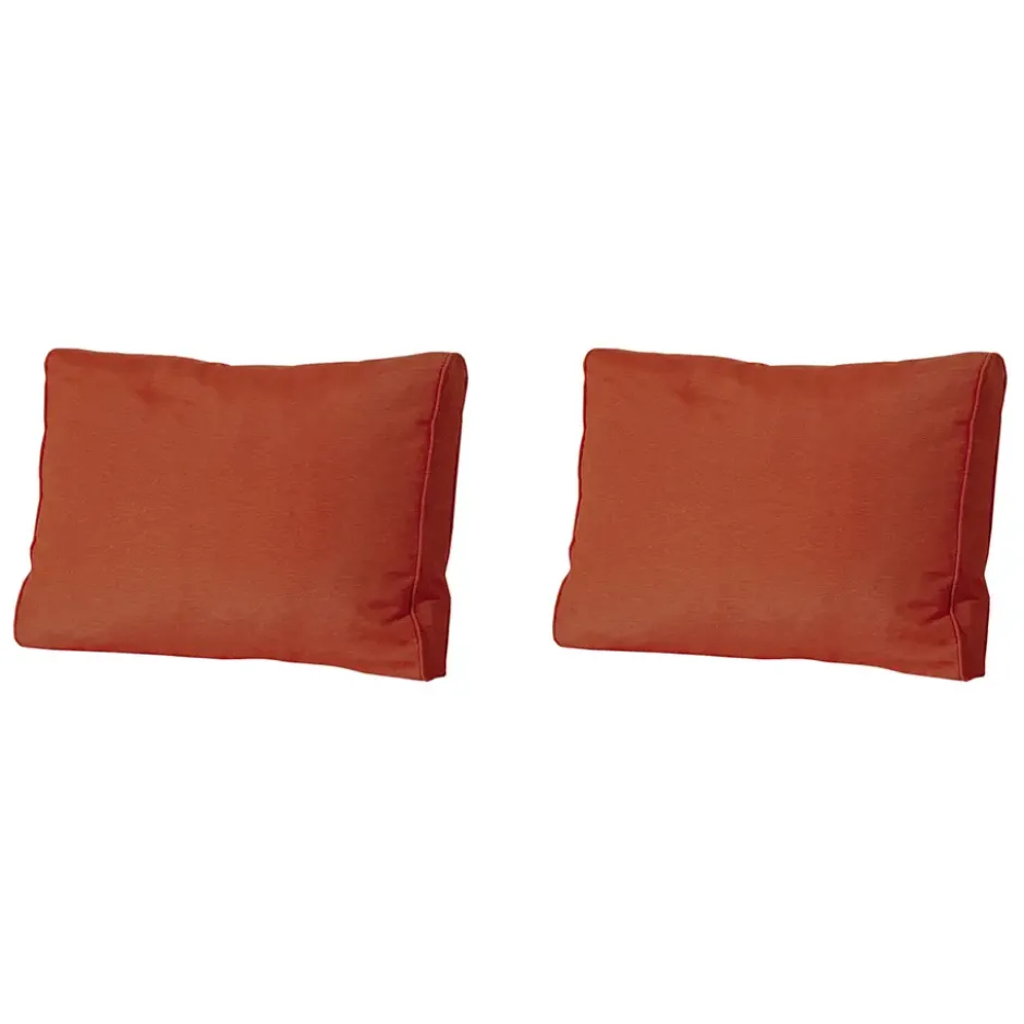 Madison - Lounge Rugkussen Panama terra - Ca. 40x60 cm - Set van 2