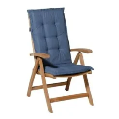 Madison Tuinstoelkussen Hoge Rug Basic Kobalt