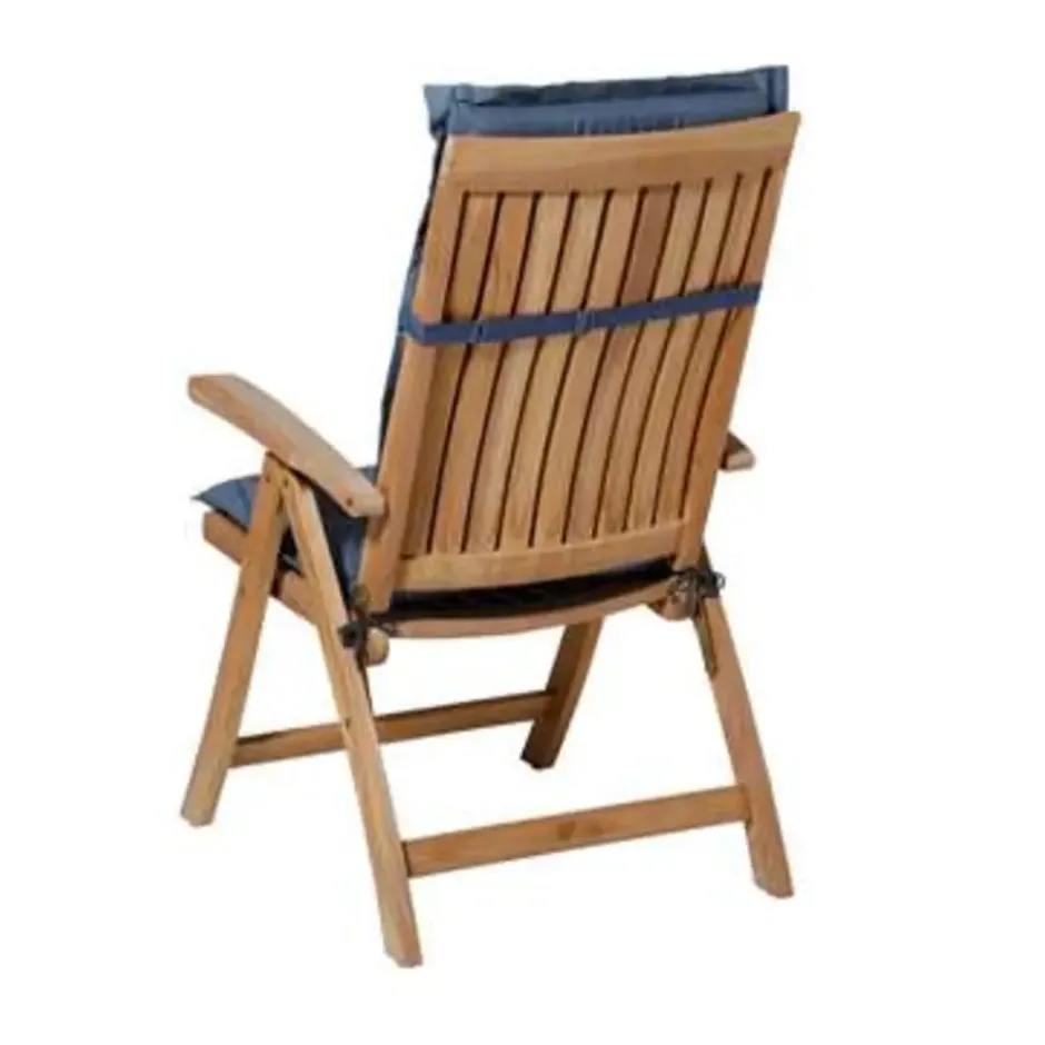 Madison Tuinstoelkussen Hoge Rug Basic Kobalt