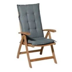 Madison Tuinstoelkussen Hoge Rug Basic Grijs