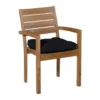 Madison - Zitkussen Florance Basic black - Ca. 47x47 cm - Set van 4