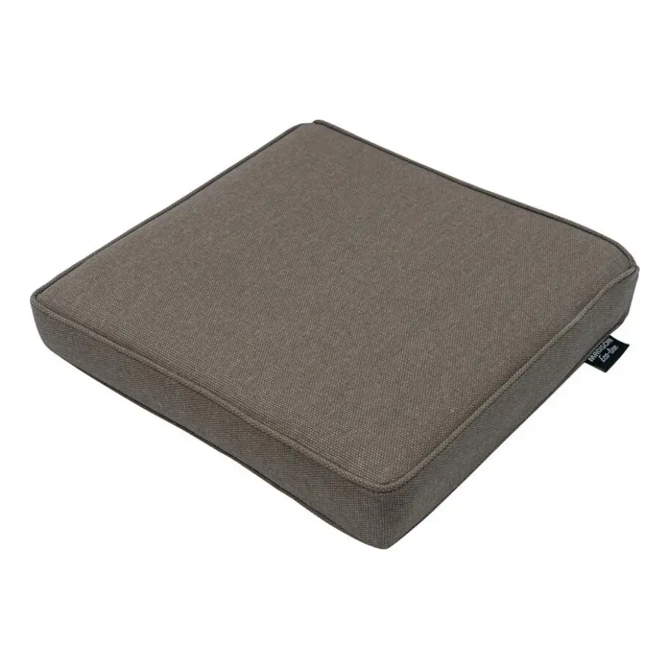 Madison - Zitkussen Taupe canvas eco+ - Ca. 40x40 cm - Set van 4