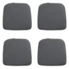 Madison - Zitkussen Wicker Manchester grey - Ca. 48x48 cm - Set van 4