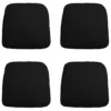 Madison - Zitkussen Wicker Panama black - Ca. 48x48 cm - Set van 4