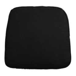 Madison - Zitkussen Wicker Panama black - Ca. 48x48 cm - Set van 4
