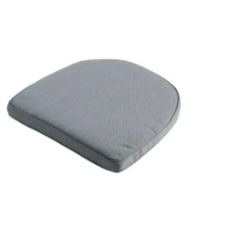 Madison - Zitkussen Wicker York Rib grey - Ca. 48x48 cm - Set van 4