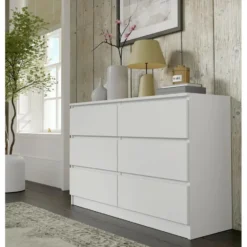 Maja dressoir S6 120 cm wit mat