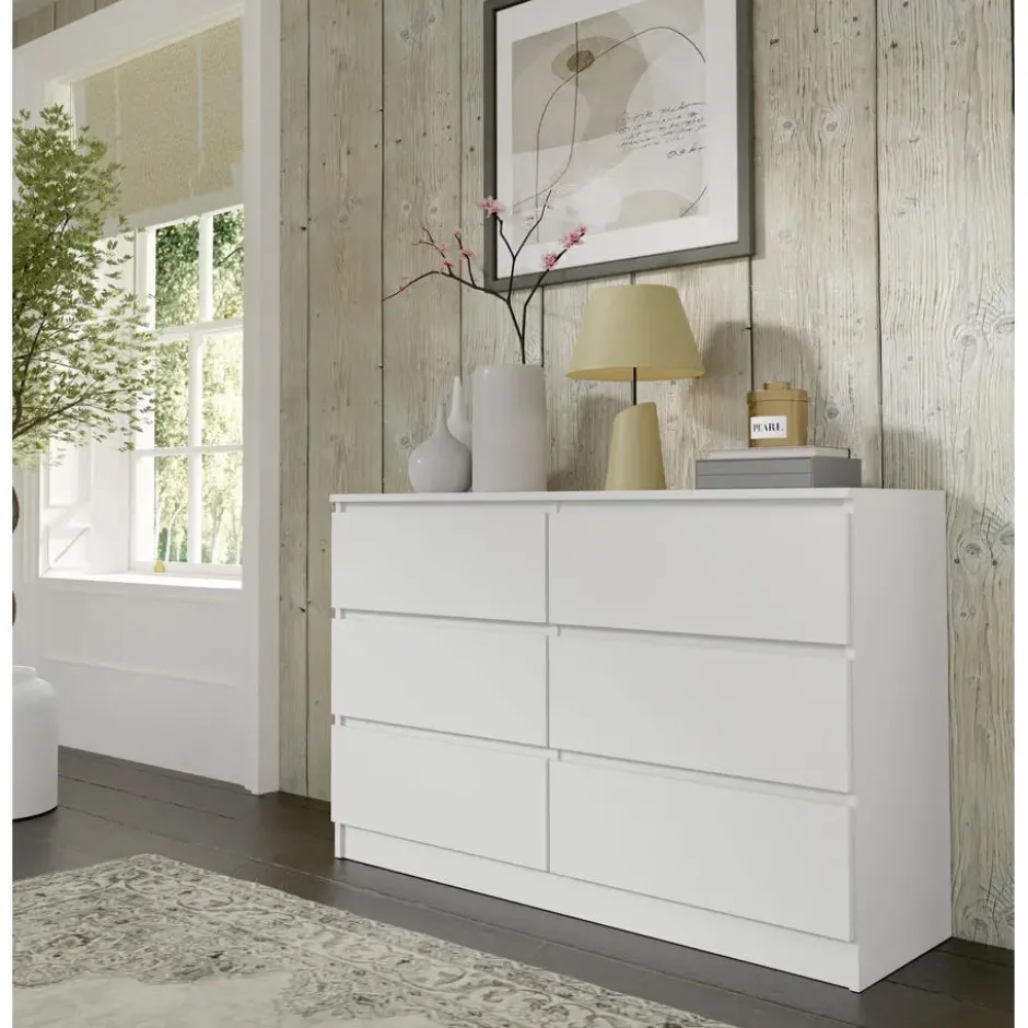 Maja dressoir S6 120 cm wit mat
