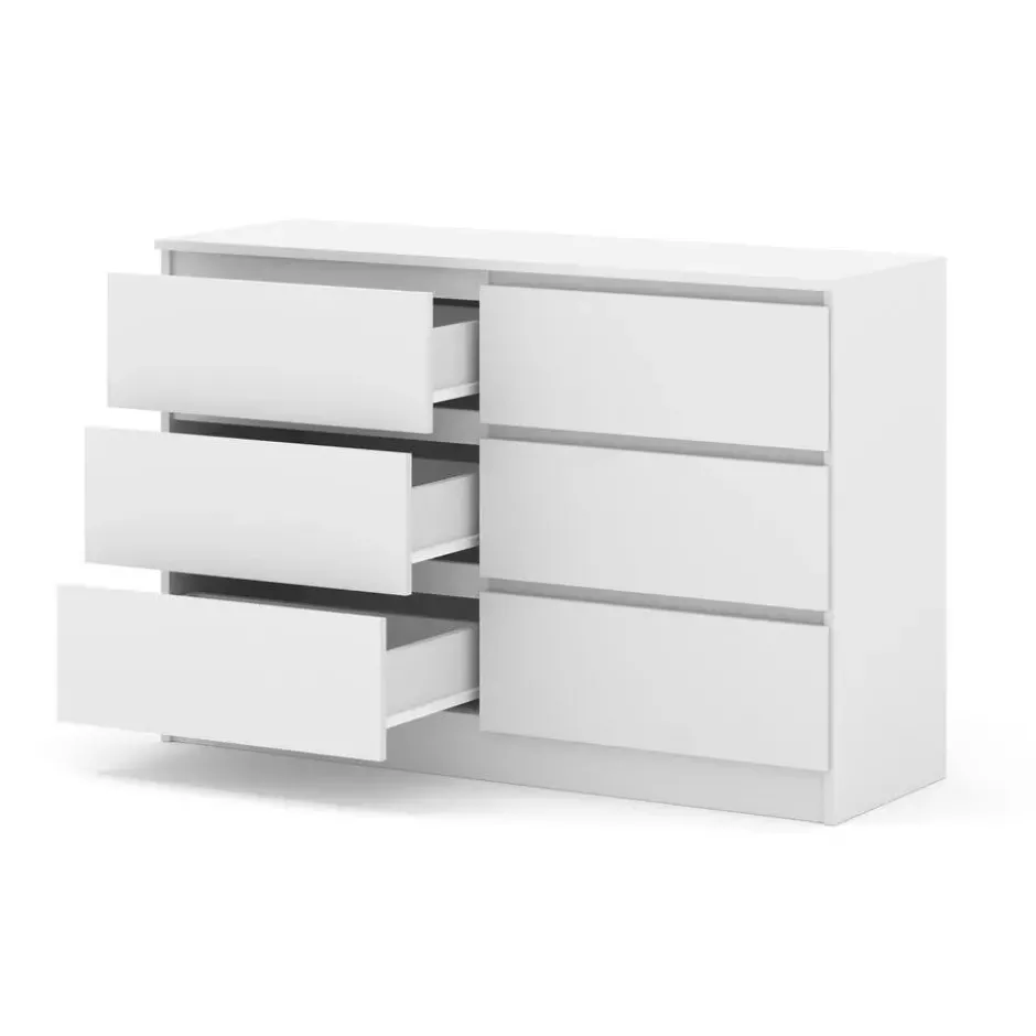 Maja dressoir S6 120 cm wit mat