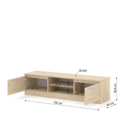 MAJA TV meubel ladekast 150 cm cremona mat
