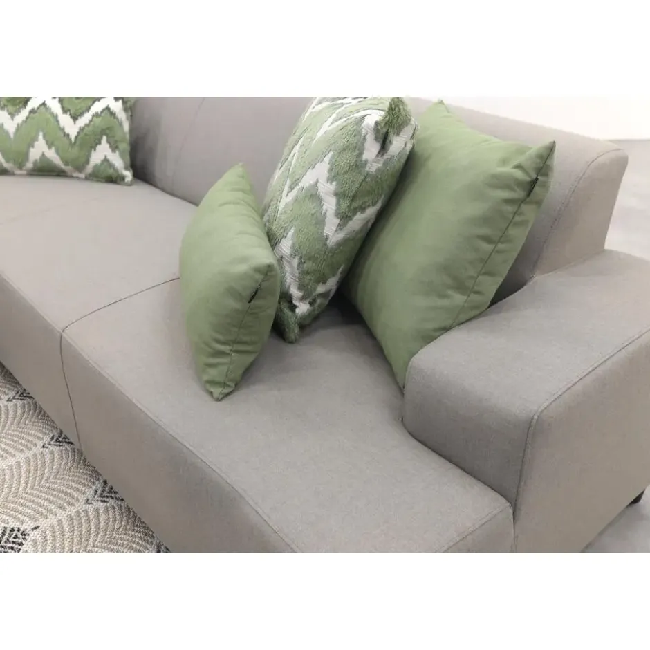 Malaga/Cuba - hoekbank loungeset chaise longue - taupe