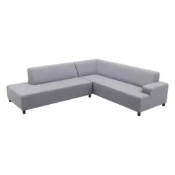 Malaga hoekbank loungeset chaise longue - taupe